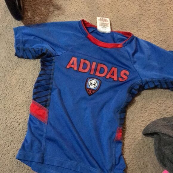 Bundle of 3 tops adidas & jumping bean & Nike extra small 3 to 4 years gray - Picture 3 of 14